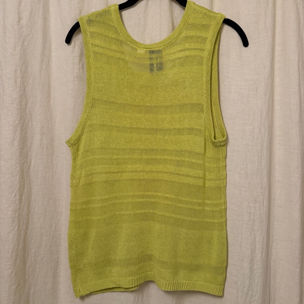 Collusion Semi-Sheer Knit Tank - Picture 2 of 6